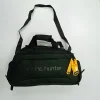 “Premium multi-carry travel bag made of durable polyester with water-resistant build, featuring 3-way carry options for gym and travel use in black.”