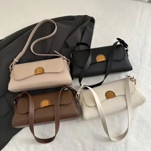 "Polyurethane shoulder bag with adjustable belt strap for wedding use in multi color"