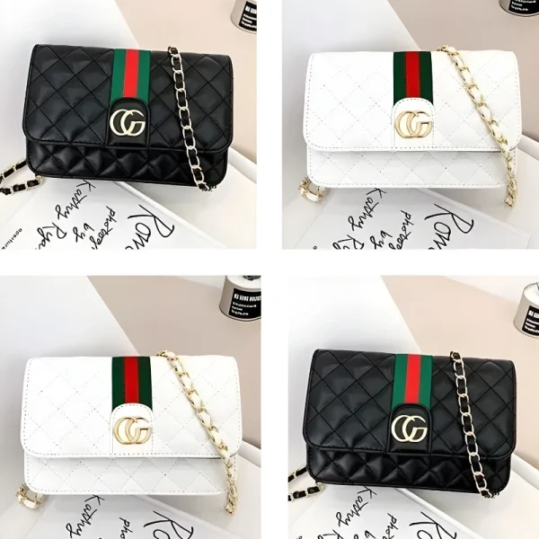 “Women’s PU shoulder bag with compact design for everyday use in multi color”